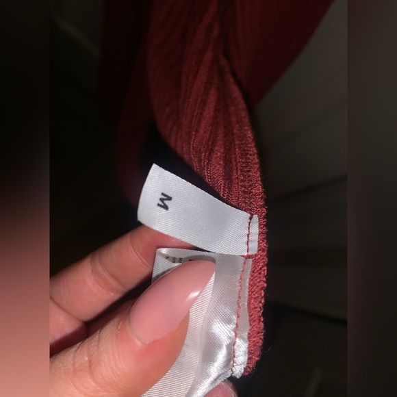 REFORMATION
Olympia Midi ribbed Dress In Rust revolve designer spring party boho - Picture 9 of 11